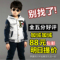 上下架计划:男童装儿童休闲套装2014冬款中大童棒球服加绒加厚卫衣套装开衫
