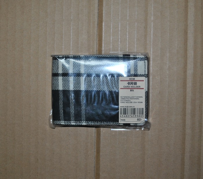 MUJI/無印良品 尼龍卡片包/純棉卡片包在類目 電子詞典/電紙書/文化用品, 收納/陳列用品, 名片冊中 - 來自Buy2taobao.com提供專業的淘寶代購服務