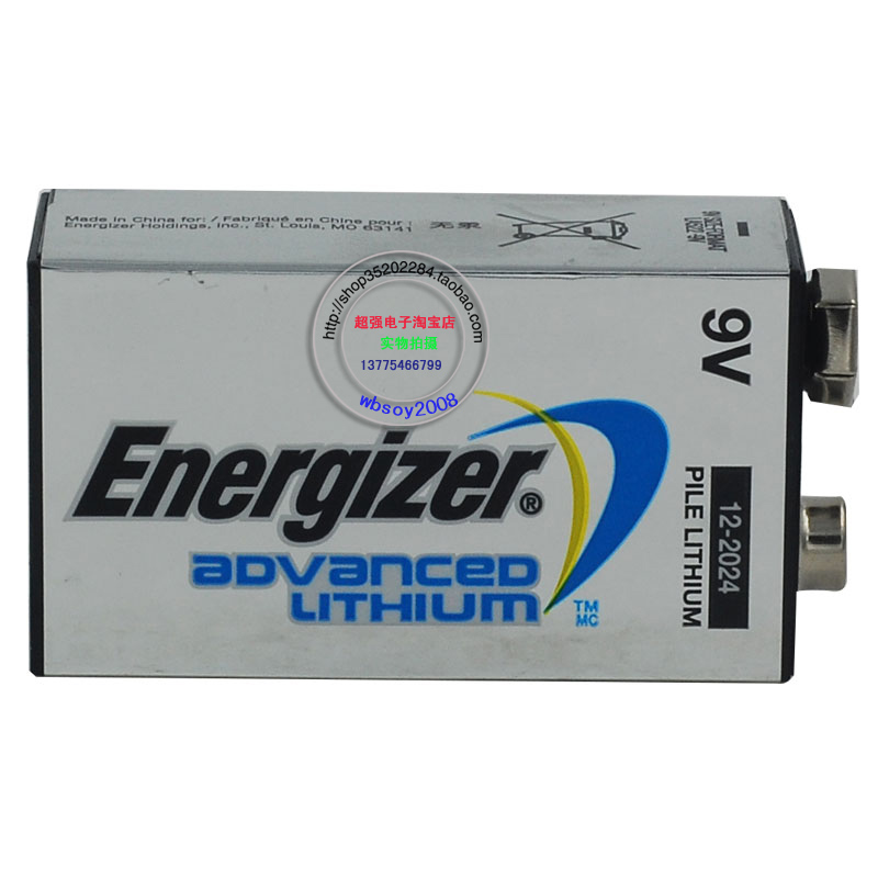 全新货Energizer/劲量 LA522 9V 锂电池6F22超大容量 U9VL-J-P在类目 五金/工具, 机电五金, 电池/电力配件中 - 来自Buy2taobao.com提供专业的淘宝代购服务