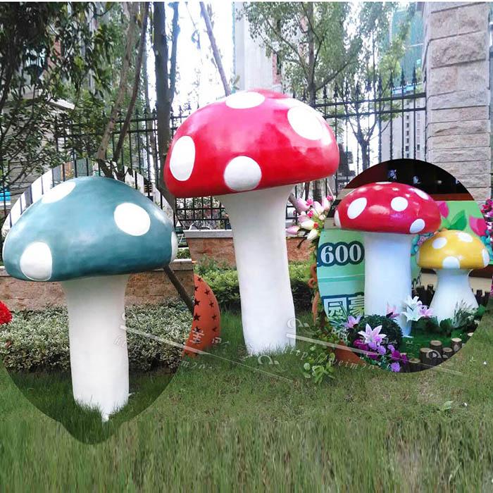 modern villa gardens large FRP Sculpture Arts and Crafts Home Furnishing courtyard Property decorate Decoration simulation Mushroomin the Home accessories , Decoration category - from Buy2taobao.com to provide professional Taobao agent buy service