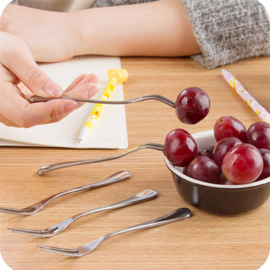 Stainless steel fruit fork originality fashion Western Fruit sign Cake A snack Dessert Fruit salad Forkin the Tableware , Tableware , Fruit fork/Fruit sign category - from Buy2taobao.com to provide professional Taobao agent buy service