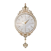 欧式钟表挂钟客厅现代简约时钟创意时尚家用大气装饰品轻奢石英钟