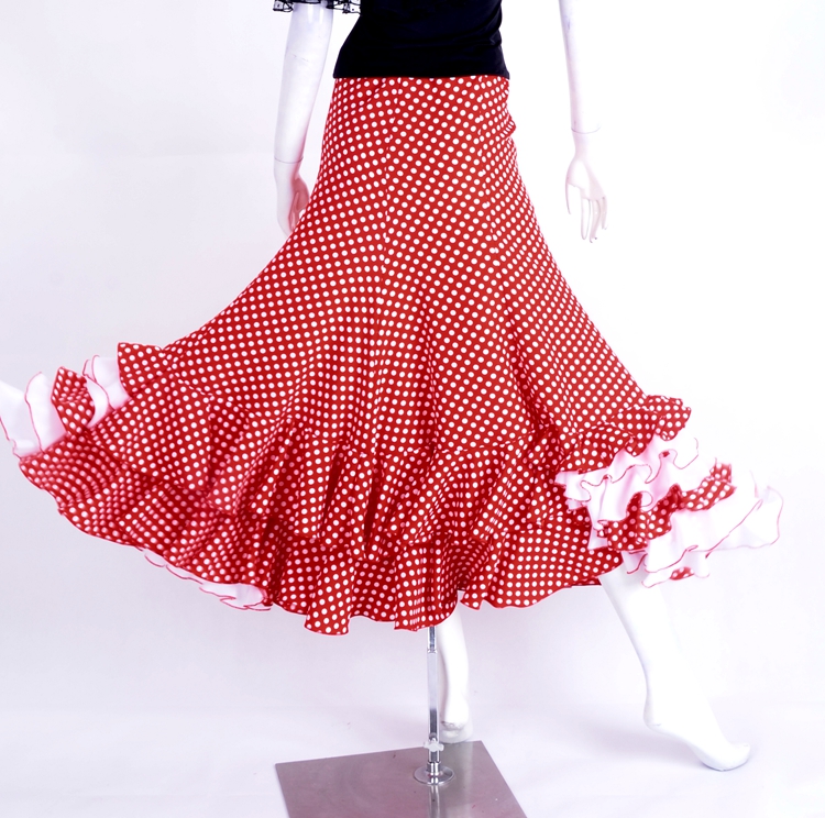 Foreign country dance Francis Domingo Spanish dance Practice Skirts 008in the Sports/Yoga/Fitness/Fans supplies , Dance/Aerobics/Gymnastics , More kinds of dance , More dance clothing category - from Buy2taobao.com to provide professional Taobao agent buy service