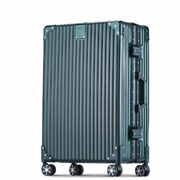 复古铝框行李箱女拉杆箱男24密码箱20寸学生韩版学生皮箱26旅行箱