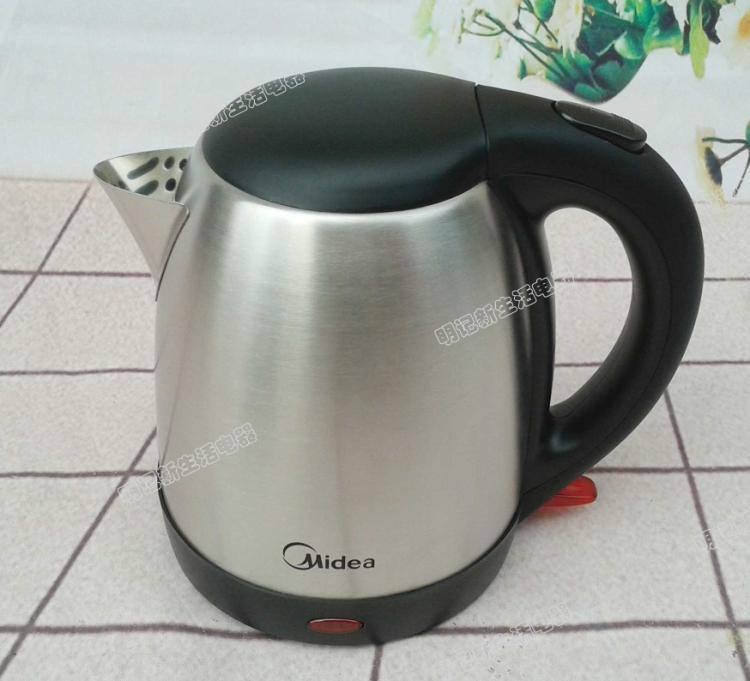 Midea/美的 12S03E1不锈钢电热水壶 1.2L电开水壶1800W电速水壶|msdalam kategori peralatan dapur, cerek elektrik - dari Buy2taobao.com untuk memberikan perkhidmatan ejen Taobao profesional membeli