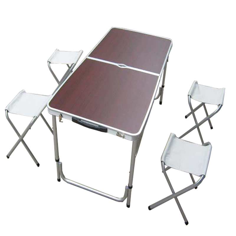 Wild persons outdoors Portable fold 5 Set the table barbecue Exhibition Picnic tables vehicle road trip Tablein the Outdoor/Mountaineer/Camping/Travel Goods , Outdoor Furniture , Outdoor Chair Set category - from Buy2taobao.com to provide professional Taobao agent buy service