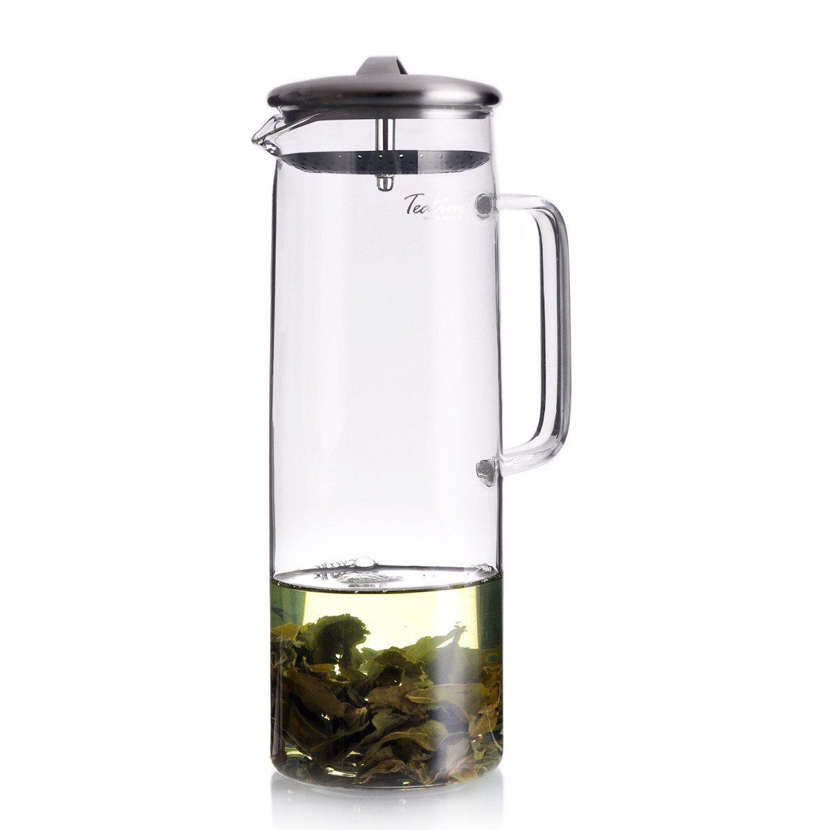 teatime大号玻璃冷水壶 耐冷热温差透明水升 不锈钢过滤盖凉水壶|ruв категории посуда, кубок/кубок/чайник, холодный чайник - от Buy2taobao.com для оказания профессиональной услуги покупки агента Taobao
