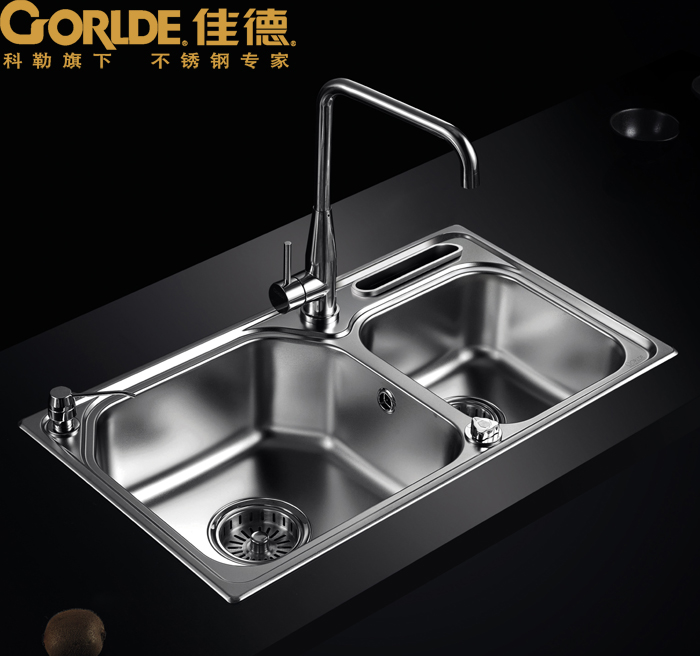 包邮正品佳德水槽BH02厨房304不锈钢水槽 大双槽套餐70909T-3S-KS在类目 家装主材, 厨房, 厨盆/水槽, 水槽套餐中 - 来自Buy2taobao.com提供专业的淘宝代购服务