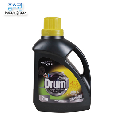 韩国原装进口坚炭白玉兰洗衣液2kg 强效去污抑菌无荧光剂无磷正品