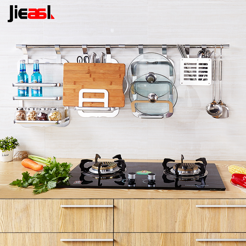 Space aluminum Kitchen Shelf Wall hanging kitchen Pendant Suspender Tool carrier Kitchen pylons Flavor Storage rack Seasoningin the Decoration main material , Kitchen , Kitchen accessories , Shelf category - from Buy2taobao.com to provide professional Taobao agent buy service