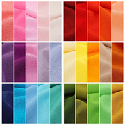 日式和风绉布面料纯色绉布，手工diy布料，细工花簪发饰材料