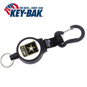 美国原产KEY-BAK多功能钥匙链U.S.ARMY 美军标识登山扣急速钥匙扣