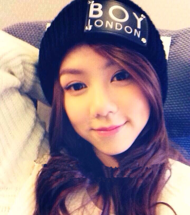 韩版新款线帽邓紫棋同款针织毛线帽子BOY皮.