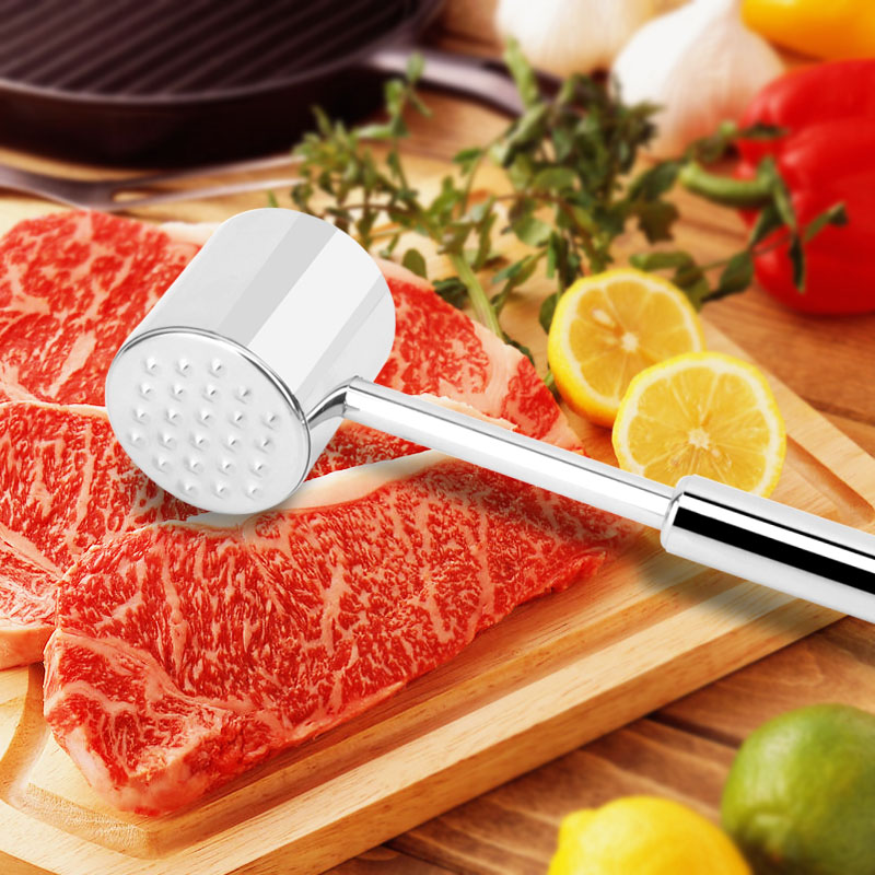 Stainless steel Meat hammer Spareribs Ice Hammer Steak hammer Creative home tool multi-function Kitchenin the Kitchen/Cooking utensils , Kitchen Gadgets/Kitchen storage , Knock meat hammer category - from Buy2taobao.com to provide professional Taobao agent buy service