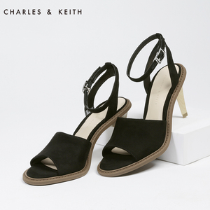 CHARLES&KEITH凉鞋 [8.5折] CK1-60970010  高跟鞋露趾绑带细跟