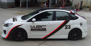 新福克斯车贴经典新福克斯WRC赛车整车贴纸全车拉花装饰改装汽车