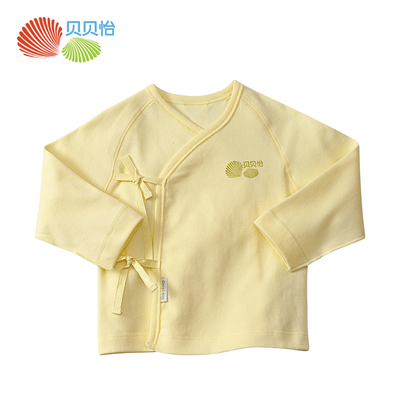 贝贝怡新生儿衣服 婴儿绑带上衣秋冬装宝宝和尚服长袖纯棉柔软305