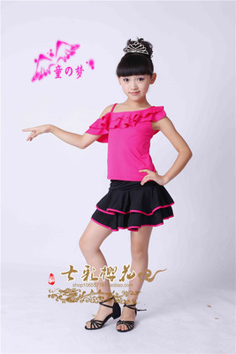 标题优化:儿童舞蹈服女童舞蹈裙幼儿芭蕾舞裙舞蹈服装夏儿童舞蹈练功服女