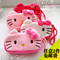 上下架计划:韩版hello kitty凯蒂猫kt猫 毛绒双拉笔袋文具袋 化妆包手机包