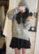 上下架计划:2014秋冬新品带帽女士套头毛衣女韩版宽松女毛衣套头加厚学生女装