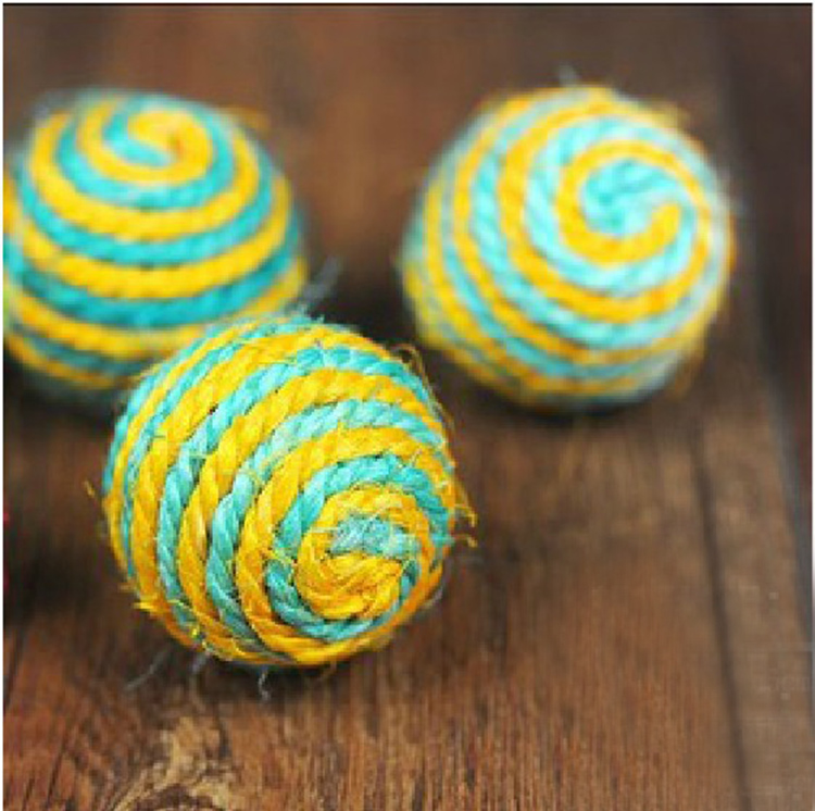 Hemp rope Pets Toy Sword Ma ball Kitty Hand-knitted Ma ball Toys Audible ball Kitty Play wear-resistingin the Pet/Pet food and supplies , Cat/Dog Toys , Knot Toys category - from Buy2taobao.com to provide professional Taobao agent buy service
