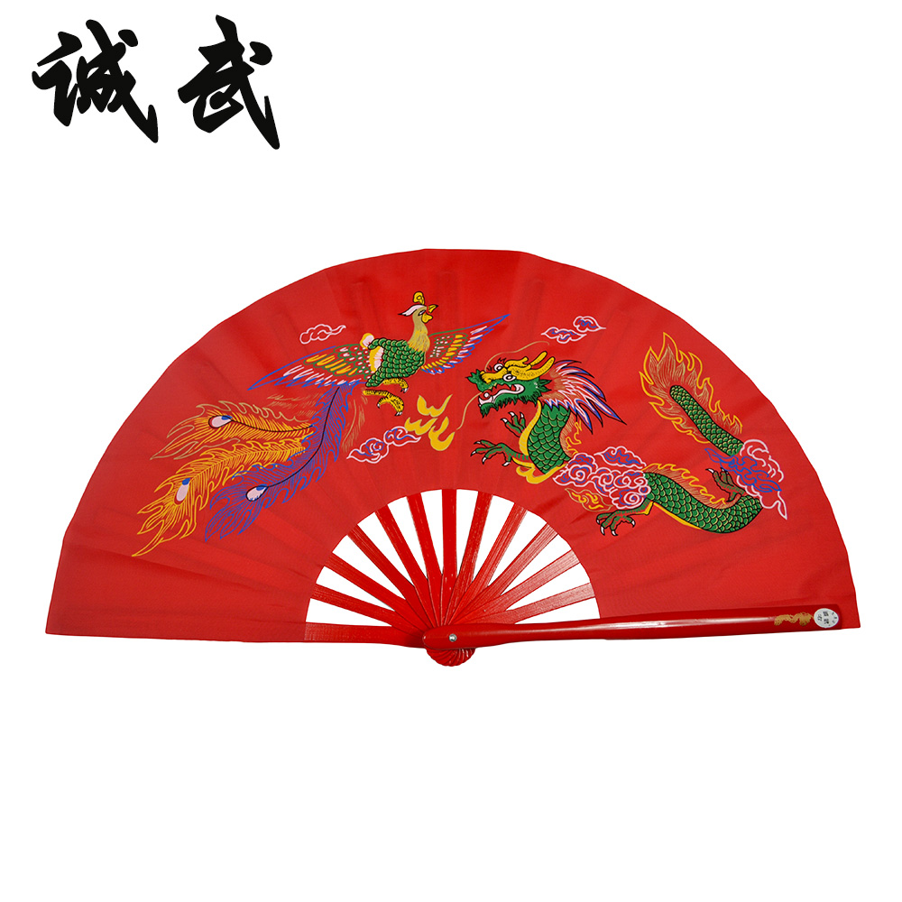 诚武精品竹骨红色龙凤太极扇 武术 舞蹈 功夫响扇 有双扇 易开合|msdalam kategori sukan/Yoga/kecergasan/bekalan peminat, Taekwondo/Wushu/Fight, Tai Chi, Tai Chi Fan - dari Buy2taobao.com untuk memberikan perkhidmatan ejen Taobao profesional membeli