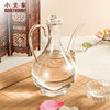 小北家耐热玻璃酒壶透明中式传统明清样式白酒壶一斤装套装分酒器