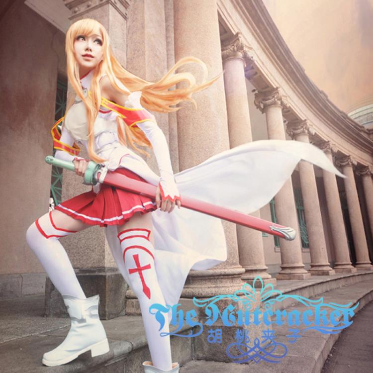 Kind shooting July new fan Sword domain of God Asuna Yuuki Asuna Combat service COSPLAY clothingin the Play mode/Anime/Periphery/cos/Board games , Cosplay Apparel/Props/Service , Cosplay Women category - from Buy2taobao.com to provide professional Taobao agent buy service