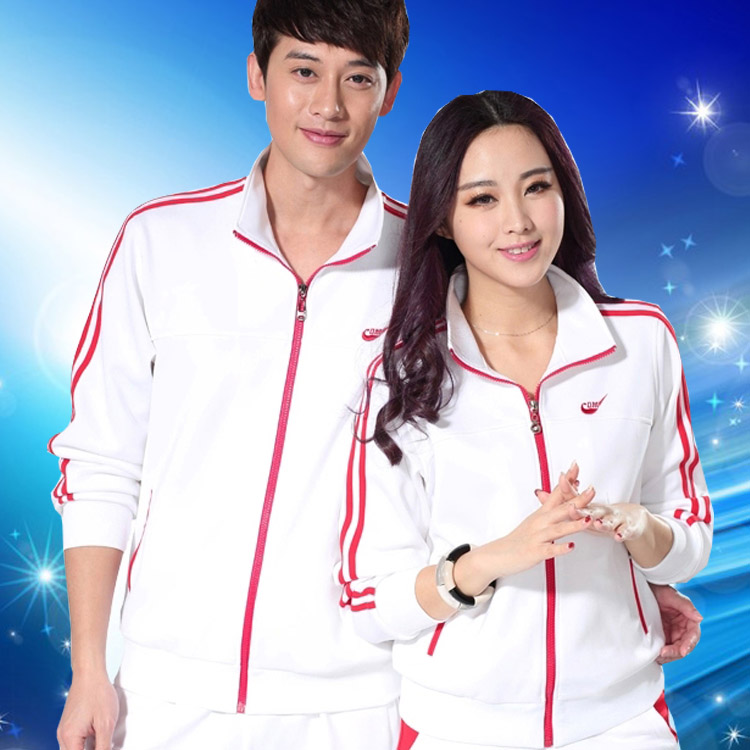 Sports Suit Spring 2017 men and women Athletic Wear lovers white Sportswear Team clothing square dance Jiamusi Class clothesin the Sportswear/Casual Clothing , Sport Package category - from Buy2taobao.com to provide professional Taobao agent buy service