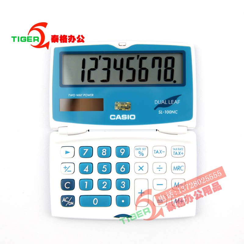 Casio/卡西歐 迷妳可折疊計算器 便攜 SL-100NC在類目 電子詞典/電紙書/文化用品, 計算器中 - 來自Buy2taobao.com提供專業的淘寶代購服務