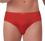 两条宝路易男士内裤，本命年大红色三角裤5265竹纤维，弹力棉薄款底裤