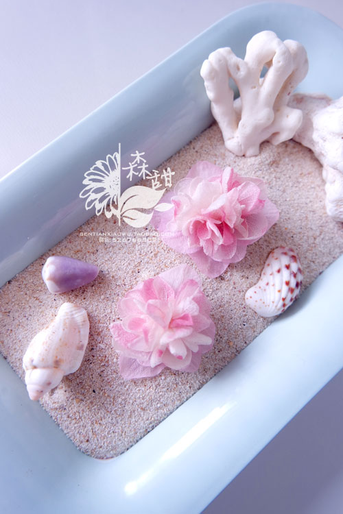 Peach pink-Spend eternity manual customized Xian Qi Full Aesthetic Seaside Sen family Duckbill Collet Headdressin the Personalized custom/Design Services/DIY , Custom jewelry , Other custom jewelry category - from Buy2taobao.com to provide professional Taobao agent buy service