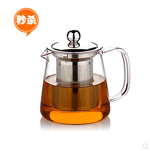 花茶壺耐高溫加厚泡茶壺不鏽鋼過濾茶漏三用壺玻璃茶壺泡茶器包郵在類目 餐飲具, 茶具, 茶壺中 - 來自Buy2taobao.com提供專業的淘寶代購服務
