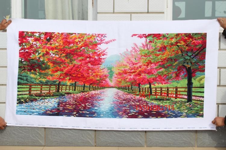 纯手工绣好的KS十字绣成品 幸福满溢 Y612542 客厅风景大画在类目 居家布艺, 十字绣及工具配件, 十字绣成品中 - 来自Buy2taobao.com提供专业的淘宝代购服务