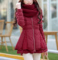上下架计划:2014冬装外套新款韩版羽绒棉服 女中长款棉衣加厚棉袄潮送围脖