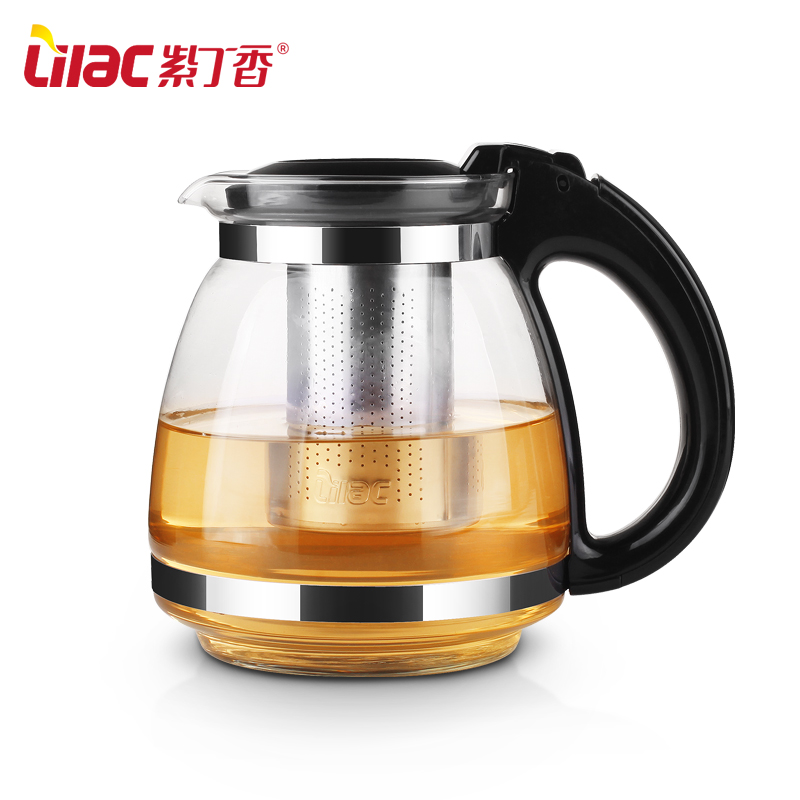 紫丁香耐热玻璃茶壶过滤内胆花茶壶普洱茶壶大号泡茶壶套装在类目 餐饮具, 茶具, 茶壶中 - 来自Buy2taobao.com提供专业的淘宝代购服务