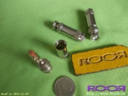 RooR 纯正 进口 美国 USA 全铜 BNC 接头 焊接式