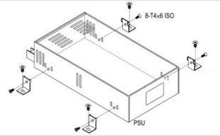 201W/350W/400W switch source install Bracket a set Delivery 4 install Screw Single shot is not shippedin the Hardware/Tool , LED Equipment , LED Switching Power Supply category - from Buy2taobao.com to provide professional Taobao agent buy service