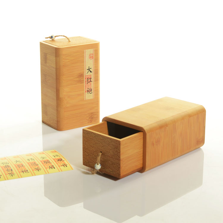 绿茶包装现货臻品竹制茶叶罐 小号竹盒竹筒茶叶盒 抽拉式包装定制在类目 餐饮具, 茶具, 茶叶罐中 - 来自Buy2taobao.com提供专业的淘宝代购服务