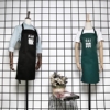 防尘工作服男女厨房餐厅围裙家用韩版成人时尚定制印彩色广告LOGO