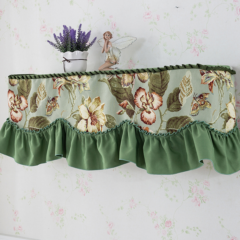All inclusive Countryside Fabric art Gree 1.5p Hang up Air conditioner cover Beauty Haier Hanging type Air conditioning units dustproofin the Home Fabric , Dust protection cover , Air conditioner cover category - from Buy2taobao.com to provide professional Taobao agent buy service