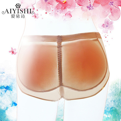 提臀内裤女丰臀裤加硅胶臀垫假屁股翘臀性感美臀塑身收腹提臀神器