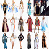 Halloween Costume万圣节希腊女神服装埃及女王装阿拉伯白色长裙