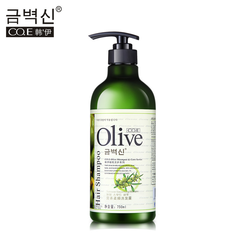 【天猫超市】CO.E韩伊橄榄Olive营养柔顺洗发露洗发水750ml