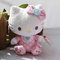 上下架计划:美国TY正版sanrio Hello Kitty KT猫BABY铃铛毛绒玩具摇铃公仔