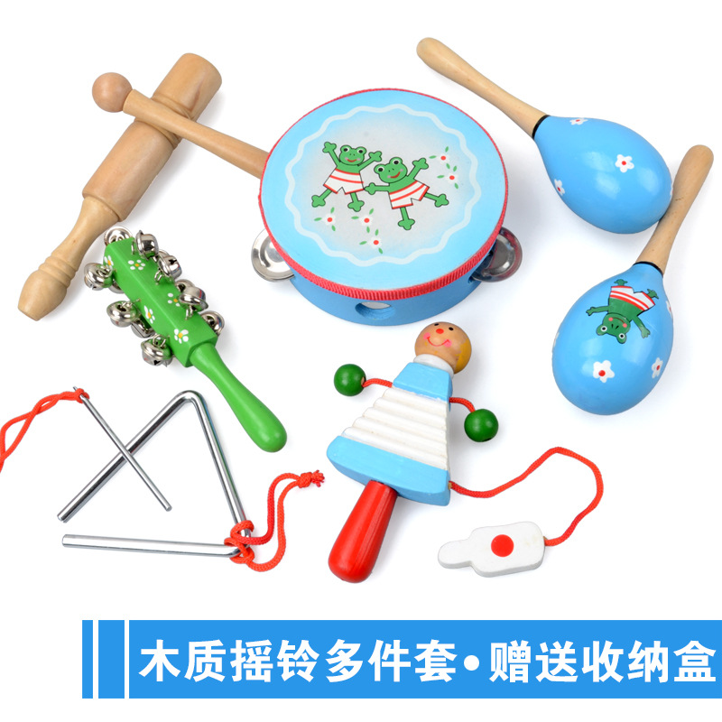 木制奥尔夫婴幼儿童卡通乐器摇铃敲琴乐器套装打击乐器音乐早教具在类目 玩具/童车/益智/积木/模型, 音乐玩具/儿童乐器, 乐器套装中 - 来自Buy2taobao.com提供专业的淘宝代购服务