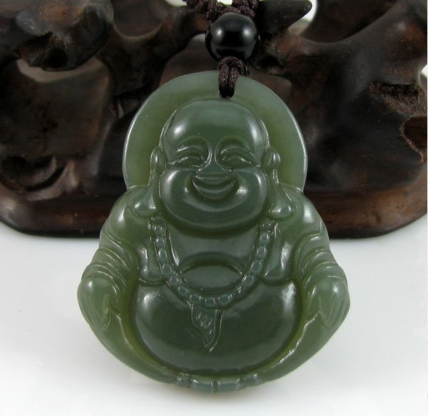Turn on the light Xinjiang Nephrite Seed material Pendant Exquisite Sapphire Maitreya Buddha Pendant Laughing Buddha Wear parts Pendant Special Offerin the Jewelry/Diamond/Jade/Gold , And nephrite , Choker category - from Buy2taobao.com to provide professional Taobao agent buy service