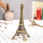 巴黎铁塔摆件，艾菲尔铁塔金属塔模型，埃菲尔装饰品9vxidvueap
