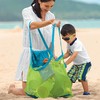 折叠儿童沙滩玩具收纳袋整理包 大号宝宝海边旅行网袋沙滩包