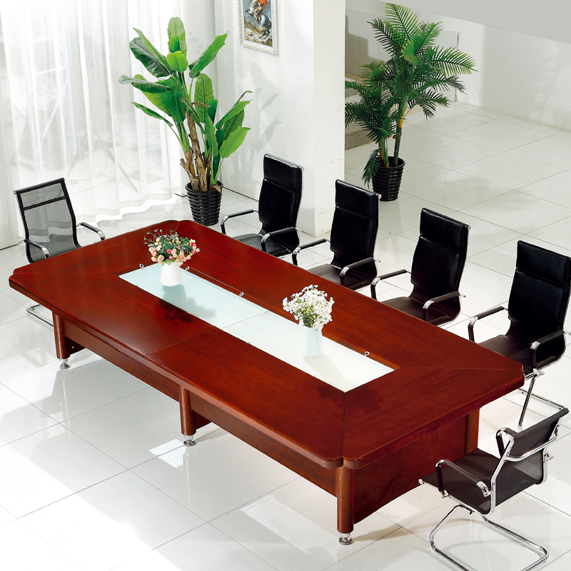 Shanghai to work in an office Furniture stickers veneer Red walnut Conference table large paint Conference table Long table Negotiate Hold a meetingin the Business/Office Furniture , Office Furniture , Desk , Conference table category - from Buy2taobao.com to provide professional Taobao agent buy service